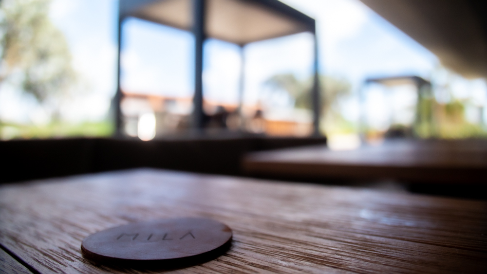 Mila resataurant - Rooftop terrace with pergolass