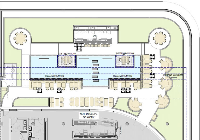 Exsitibg rooftop deck plan