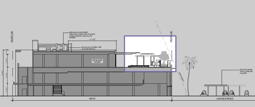 Architect plan - louvered pergola