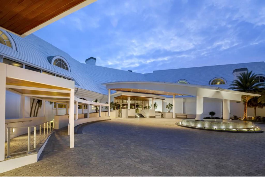 Admirals Cove Clubhouseat Sunset