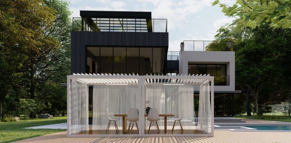 outdoor office - Azenco