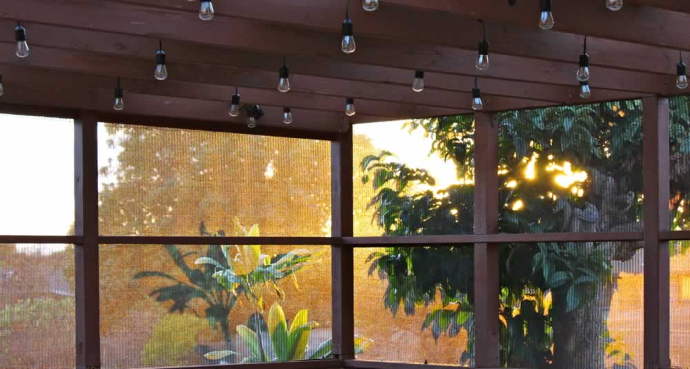 Lanai roof details