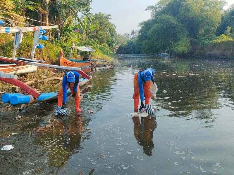 Azenco and 4ocean JEMBRANA, BALI – IJO GADING RIVER CLEANUP Debris (SECOND EFFORT - NOVEMBER 8th, 2023)