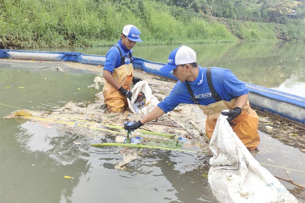 Azenco's commitment to clean ocean with 4ocean