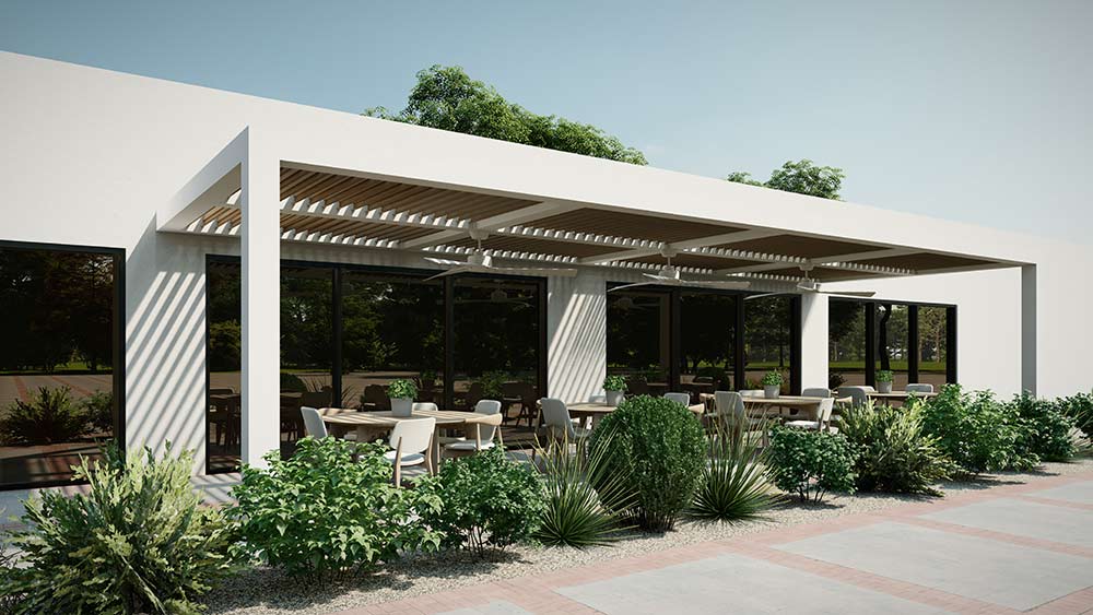R-BREEZE pergola - 2024 Innovation - Azenco Outdoor