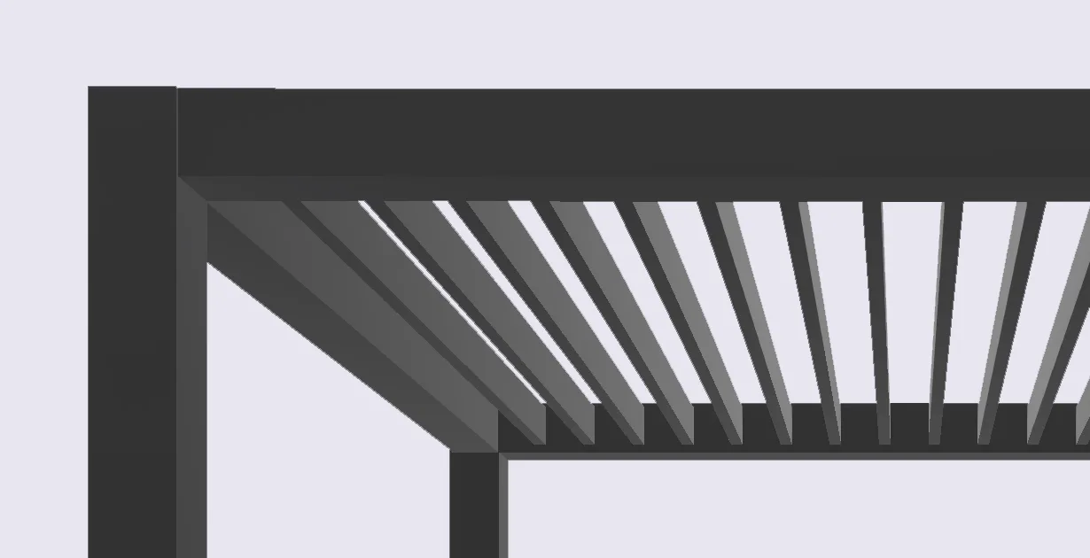 Azenco Outdoor Aluminum pergolas