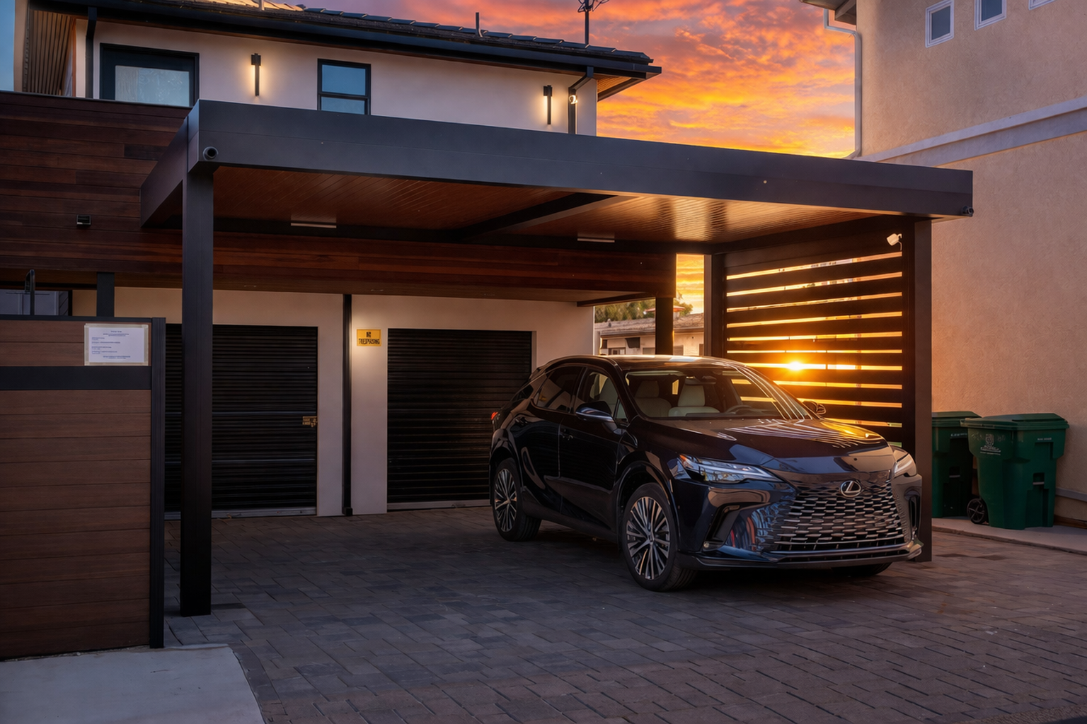 Azenco Carport Pergola