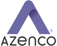 Azenco logo registered
